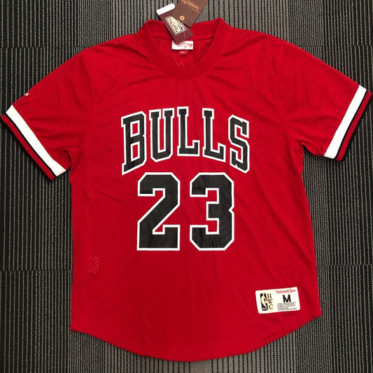 Camiseta NBA retro Chicago Bulls – JORDAN #23 – Retro · roja - vista 1