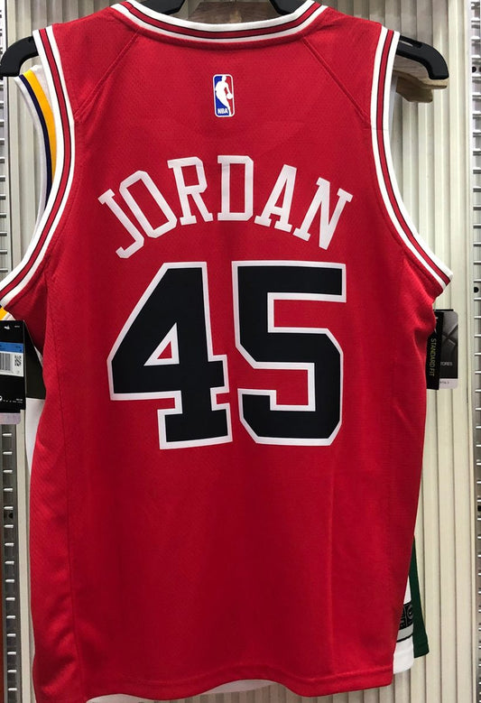Camiseta NBA Chicago Bulls – JDRDAN #45 – roja - vista 2