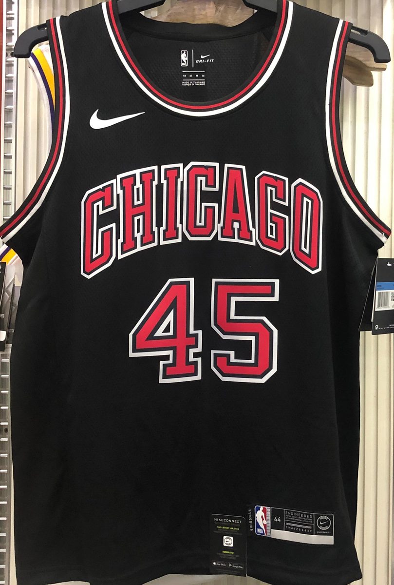 Camiseta NBA Chicago Bulls – JDRDAN #45 – negra - vista 1