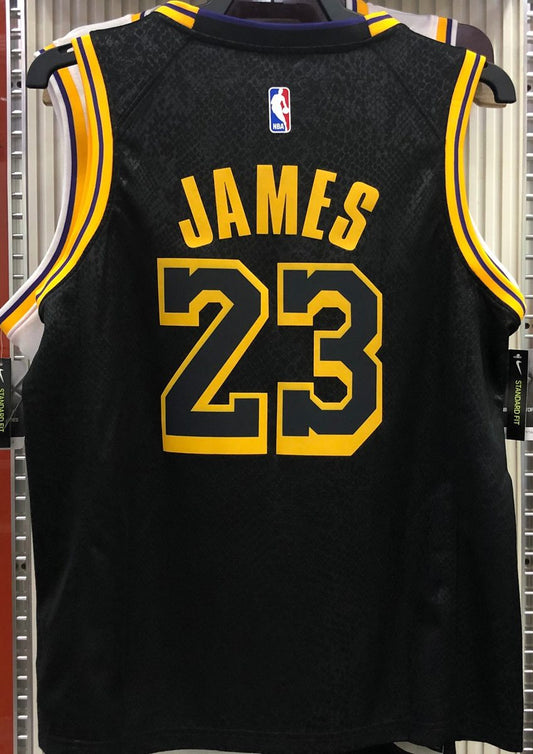 Camiseta NBA Los Angeles Lakers – J #23 – negra - vista 2
