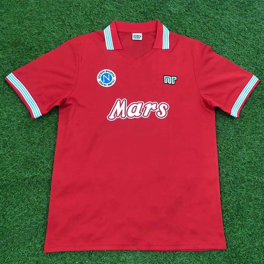 Napoli Retro Visitante Roja 1988/89