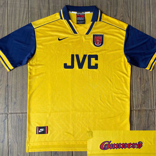 Arsenal Retro 1996/97 (Visitante Amarilla)