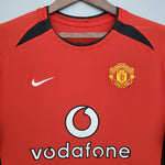 Manchester United Local Retro 2002 Manga larga