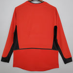 Manchester United Local Retro 2002 Manga larga