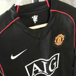 Manchester United Visitante Retro 2007 Manga larga