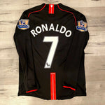 Manchester United Visitante Retro 2007 Manga larga