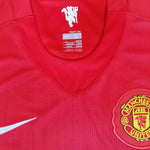 Manchester United Local Retro 2007 Manga larga