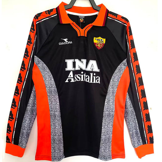 AS Roma Retro Tercera Manga Larga 1998/99