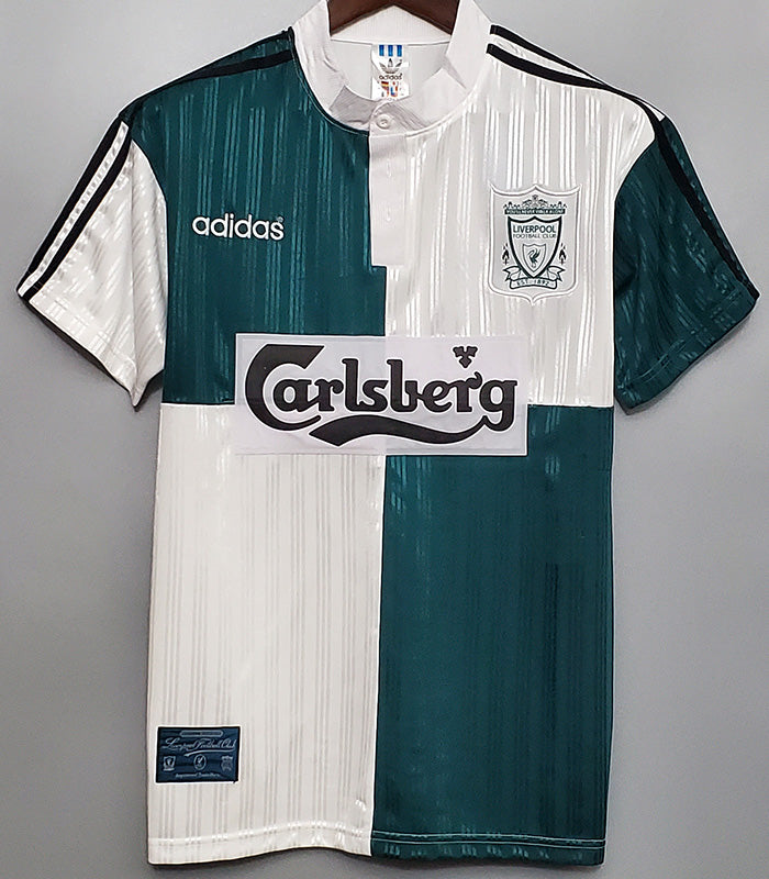 Liverpool Retro 1995/96 (Visitante Verde)
