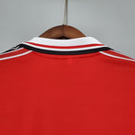 Manchester United Local Retro 1998 Manga larga