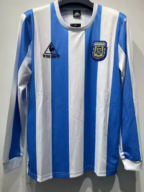 Selección de Argentina Retro 1986 Manga Larga