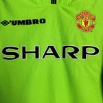 Manchester United Portero Retro 1998 Manga larga