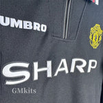 Manchester United Retro Retro 1998 Manga larga