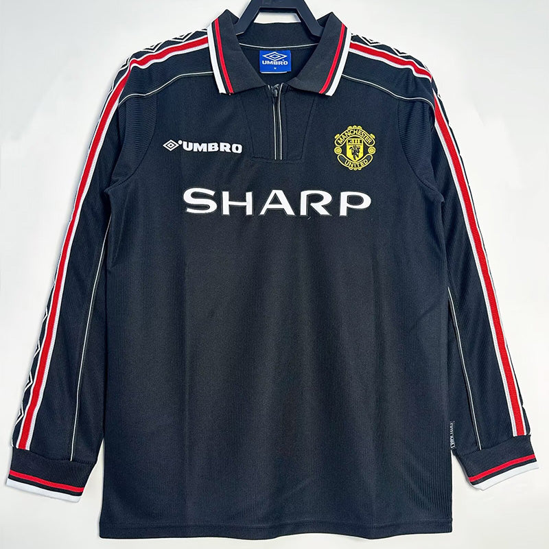 Manchester United Retro Retro 1998 Manga larga