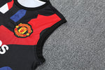 Manchester United 25/26 Pantalon / Shorts Black Tank top and (2)