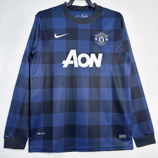 Manchester United Visitante Retro 2013 Manga larga