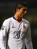 Manchester United Visitante Versión Jugador Retro 2008 Manga larga