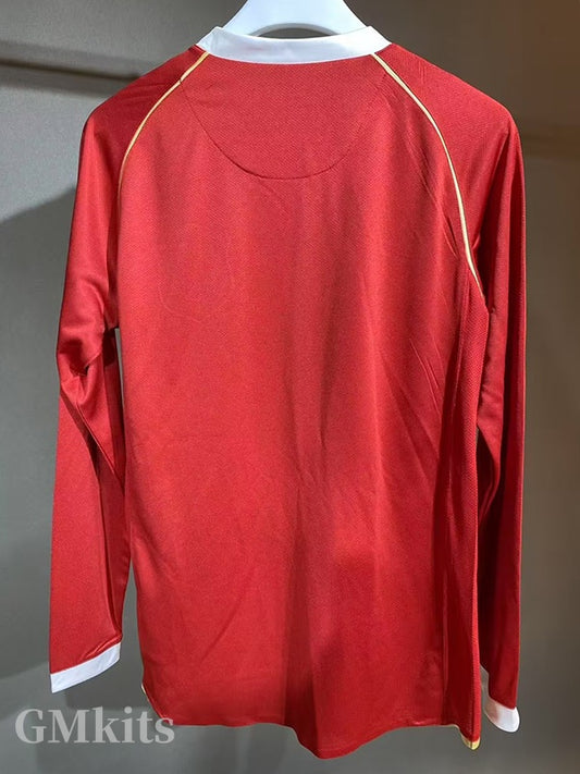 Manchester United Local Retro 2006 Manga larga (1)