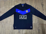 Manchester United Visitante Retro 2009 Manga larga