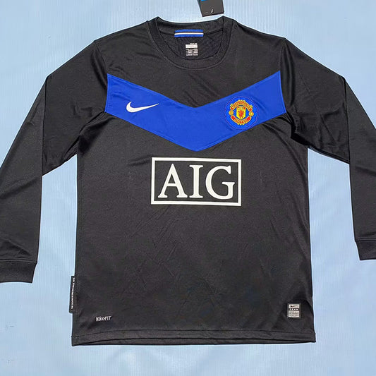 Manchester United Visitante Retro 2009 Manga larga