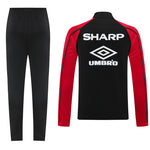 Manchester United 25/26 Chandal / Tracksuit Black 02