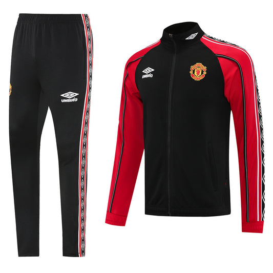Manchester United 25/26 Chandal / Tracksuit Black 02