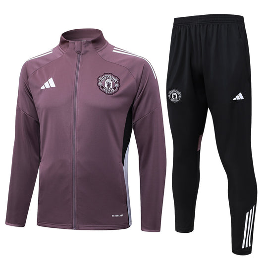 Manchester United 25/26 Chandal / Tracksuit Grey purple A