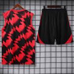 Manchester United 25/26 Pantalon / Shorts Red black Tank top and
