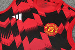 Manchester United 25/26 Pantalon / Shorts Red black Tank top and