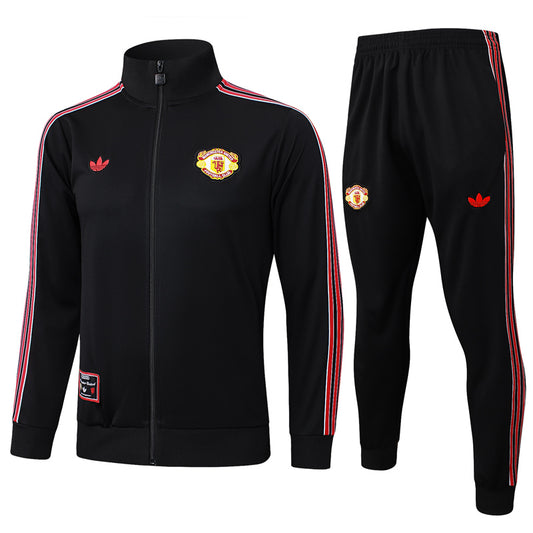 Manchester United 25/26 Chandal / Tracksuit Black A