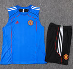 Manchester United 25/26 Pantalon / Shorts Fancy blue Tank top and D 0