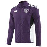 Manchester United 25/26 Cortavientos Purple Windbreaker