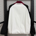 Manchester United 26/27 Cortavientos Black White Windbreaker (2)