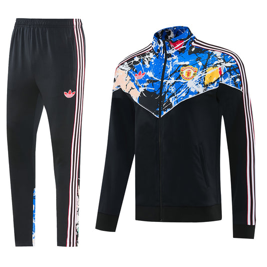 Manchester United 26/27 Chandal / Tracksuit Black blue 01