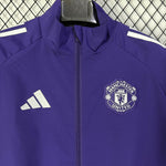 Manchester United 26/27 Cortavientos Purple Windbreaker