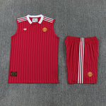Manchester United 25/26 Pantalon / Shorts Red Tank top and