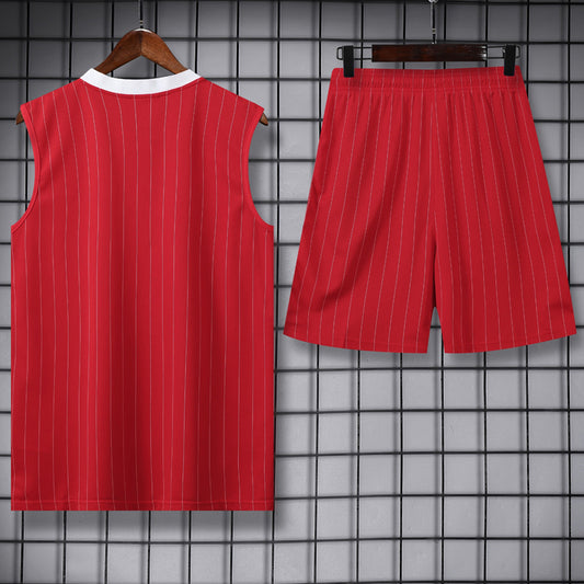 Manchester United 25/26 Pantalon / Shorts Red Tank top and