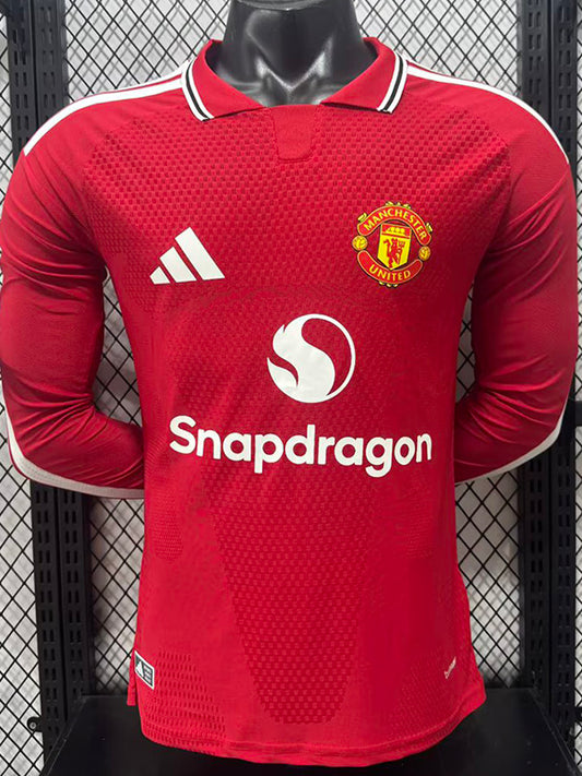 Manchester United Local Versión Jugador 26/27 Manga larga (2)
