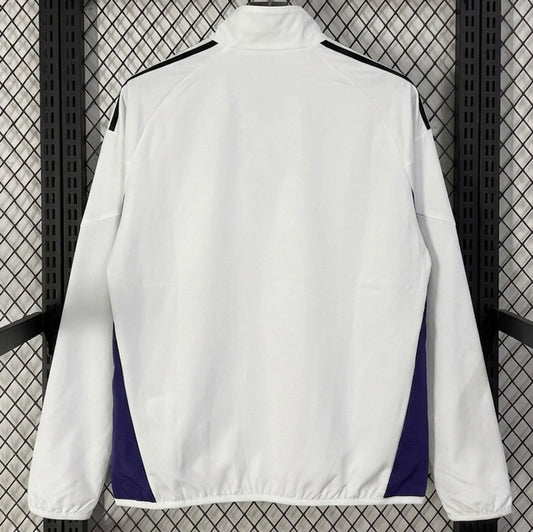 Manchester United 26/27 Cortavientos White Windbreaker (1)