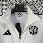 Manchester United 26/27 Cortavientos White Windbreaker (1)