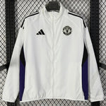 Manchester United 26/27 Cortavientos White Windbreaker (1)