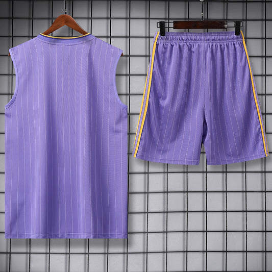 Manchester United 25/26 Pantalon / Shorts Purple Tank top and