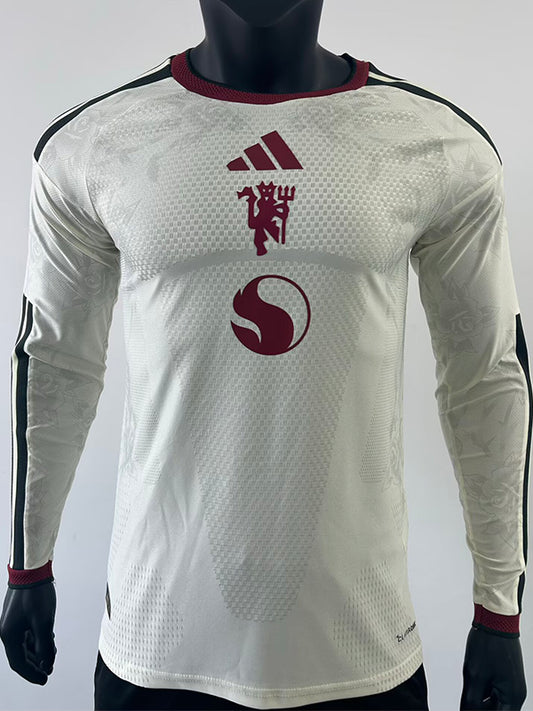 Manchester United Local Versión Jugador 26/27 Manga larga (1)