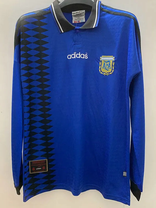 Selección de Argentina Retro 1994 Visitante Manga Larga