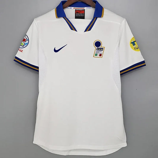 Selección de Italia Retro 1996/97 Visitante Blanca