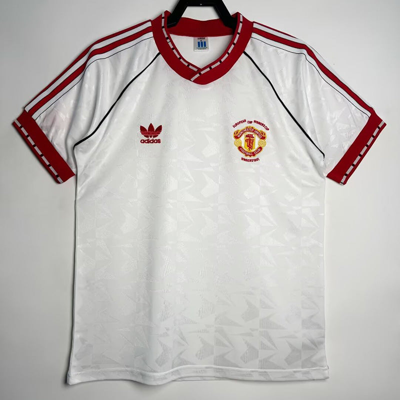 Manchester United Retro 1990/91 (Blanca)