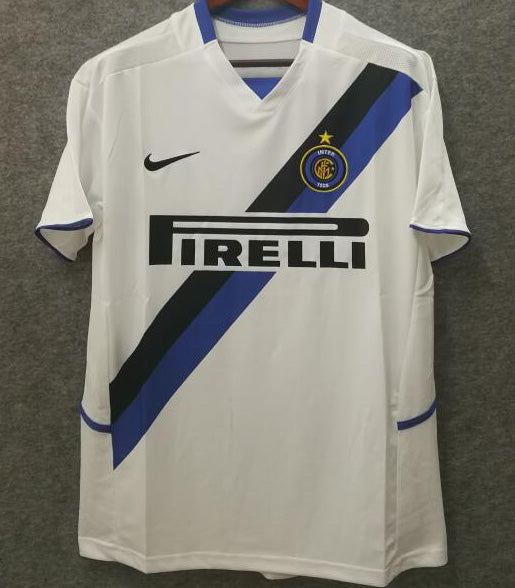Inter de Milán Retro 2002/03 (Visitante Blanca)