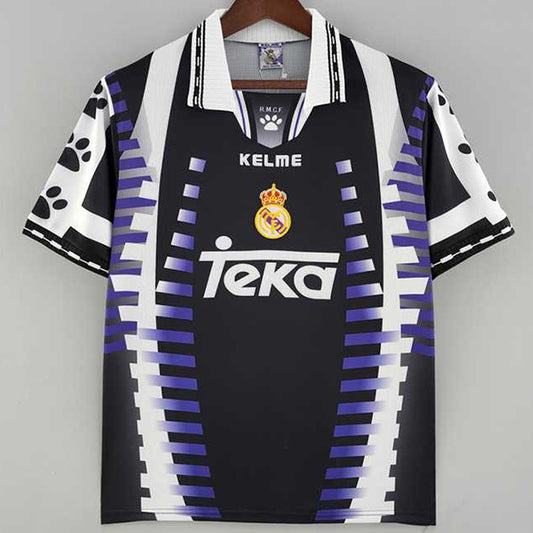 Real Madrid Retro 1997/98 (Visitante Negra)