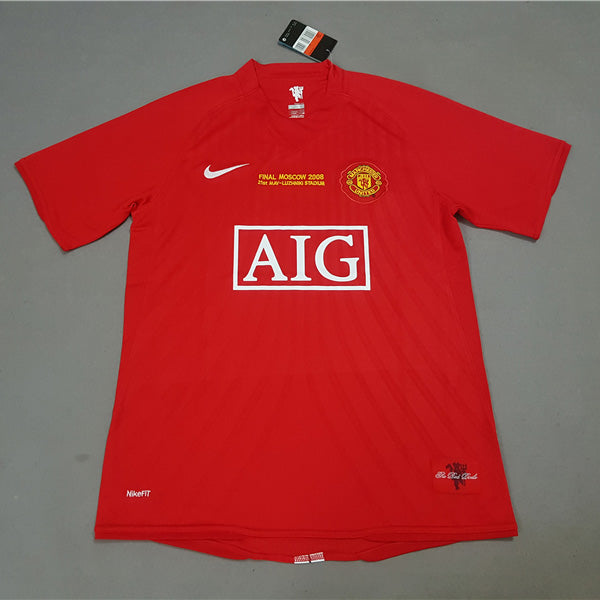 Manchester United Retro 2007/08 (Final Champions Roja)