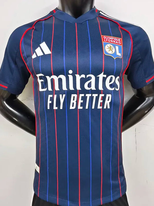 Olympique de Lyon Visitante Versión Jugador 2025/26